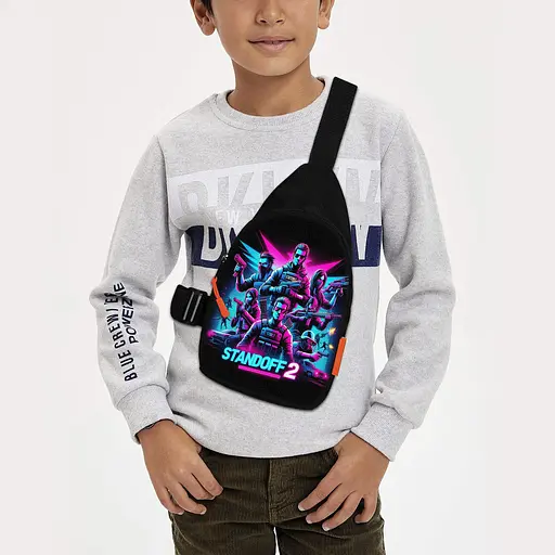 Сумка через плече дитяча Standoff 2 29х17 см сумка слінг для хлопчика (02021)
