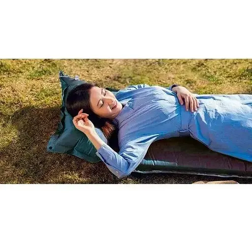 Самонадувний матрац ZaoFeng HW020103 192х65х5 синій - фото 4