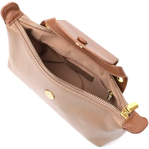 Кожаная сумка женская Vintage 22х13.5х6 см sum0024773 - фото 5