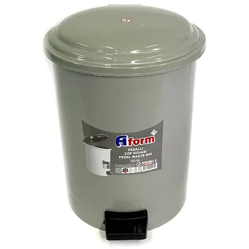 Відро для сміття Afacan 30 л з педаллю PK-30 101 - фото 1