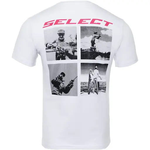 Футболка Select T-Shirt Fisherman XL White - фото 3