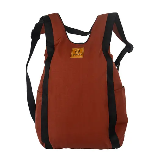 Рюкзак-антивор OOLOO Капля 45х27х14 см, коричневый 2249 - фото 4