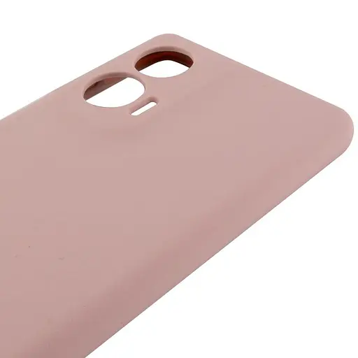 Чохол Silicone Cover Lakshmi Full Camera AA для Motorola Edge 50 Рожевий / Pink Sand - фото 4