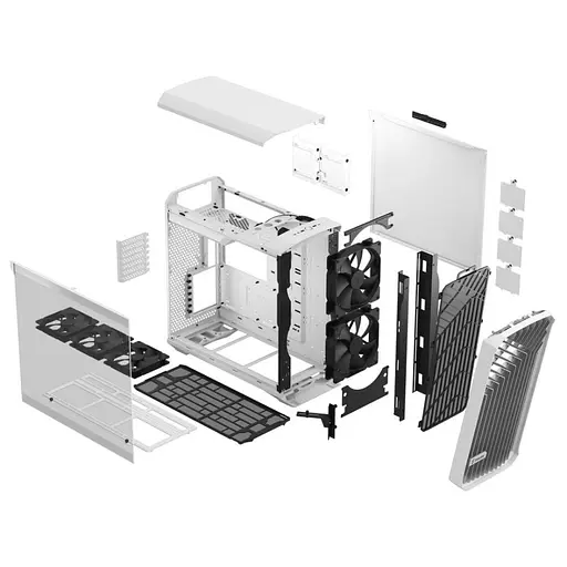 Корпус Fractal Design Torrent White TG Clear Tint (FD-C-TOR1A-03) без гарантии - фото 13