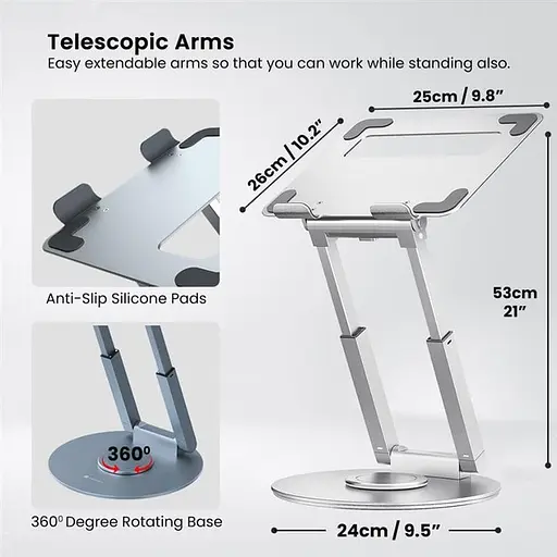 Подставка для ноутбука Venshen 4 You LS-07A - фото 4
