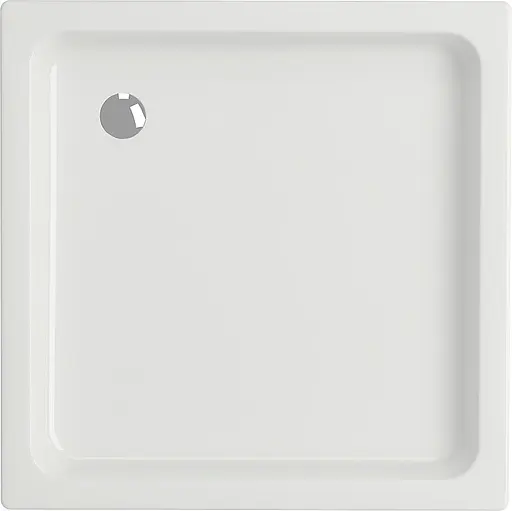 Душовий піддон Cersanit Tako квадратний з панеллю 80x80 S204-011 білий - фото 2