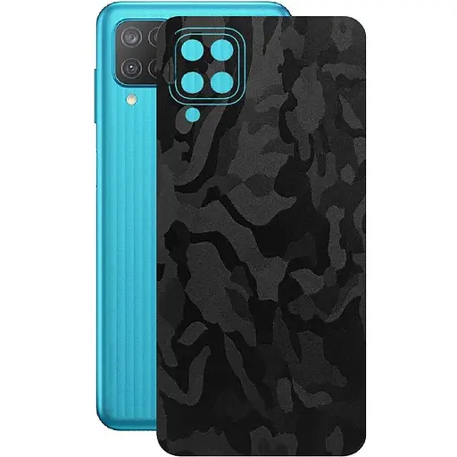 Захисна плівка StatusSKIN для Samsung Galaxy M12 M127 Корпус Вініл Камуфляж чорний
