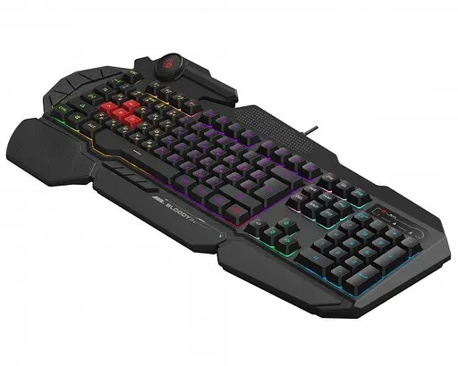 Клавіатура Bloody A4Tech B310N RGB USB Black (B310N (Black)) - фото 3