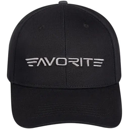 Кепка Favorite Long Silver Logo 58 Black - фото 2