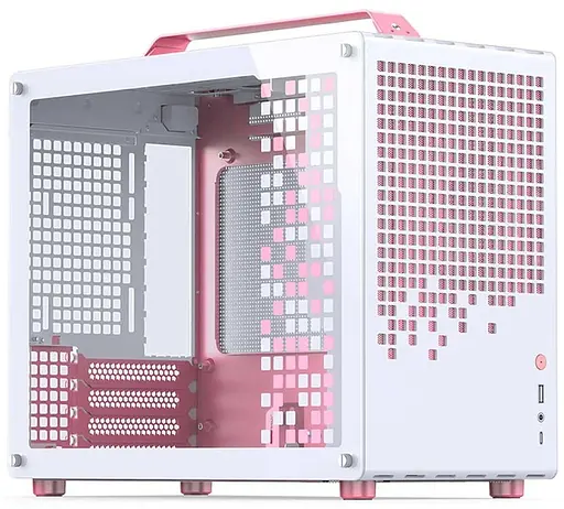 Корпус Jonsbo Z20 White-Pink (Z20 White-Pink) Без БП - фото 1