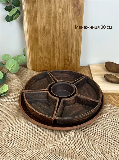 Пивний столовий сервіз керамічного (глиняного) посуду на 6 осіб - фото 8