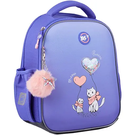 Рюкзак шкільний каркасний Yes Purr Meow H-100