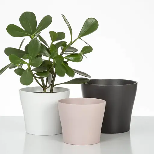 Кашпо для цветов Scheurich 808 керамика 13 см пудро-розовый (4002477681825) - фото 2