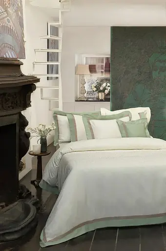 Постільна білизна Lennox Yesil Жаккард Valeron pbe0052204 - фото 1