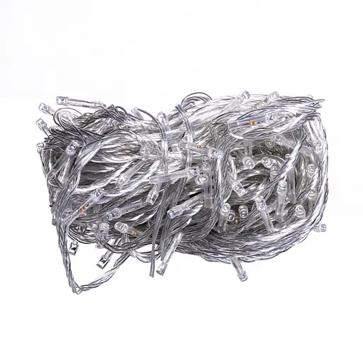 Новогодняя гирлянда комнатная нить GarlandoPro 18 м 180 LED комнатная гирлянда белый провод Белый свет W180LED18MWW - фото 2