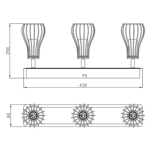 Спот Zuma Line CK170519-3 OSCAR - фото 2