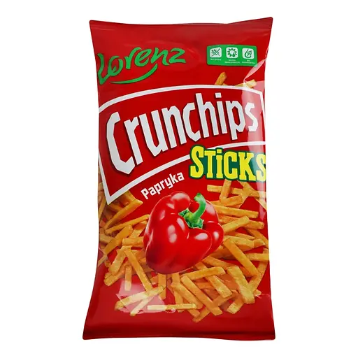 Соломка картопляна Lorenz Crunchips зі смаком паприки 70 г