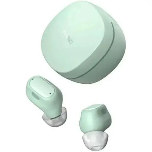 Навушники Baseus бездротові Bowie WM01 True Wireless Earphones зелені