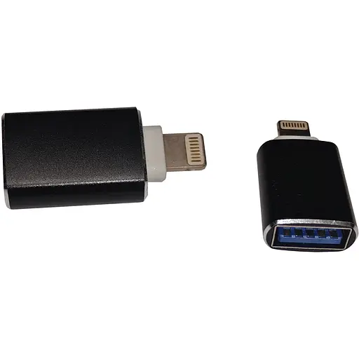Перехідник OTG Lightning-USB 3.0 AF Black