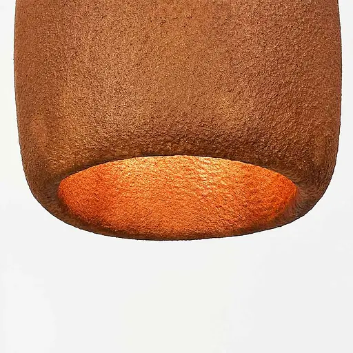 Підвісний світильник із плафоном в кольорі Coffee | Арт. MJ 187/1 CF | Line F - фото 2