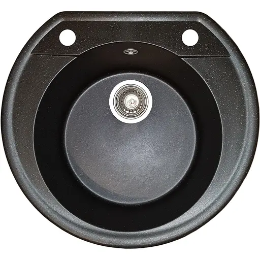 Гранітна кухонна мийка Romzha Janta Antracit (902) - фото 1