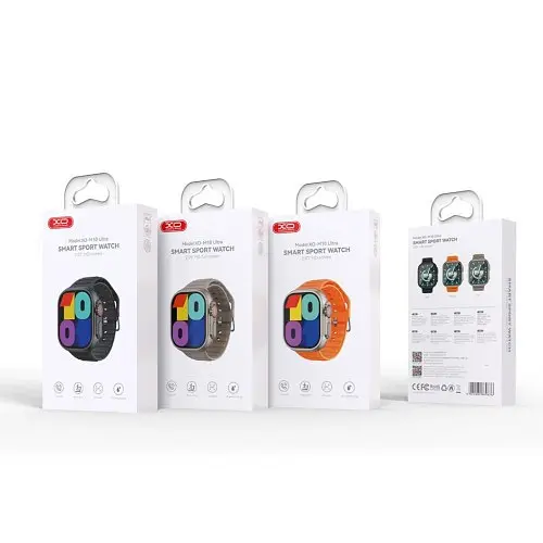 Смарт-часы XO M10Ultra 9th Wireless Charging Smart Sports Talking Watch Оранжевый - фото 5