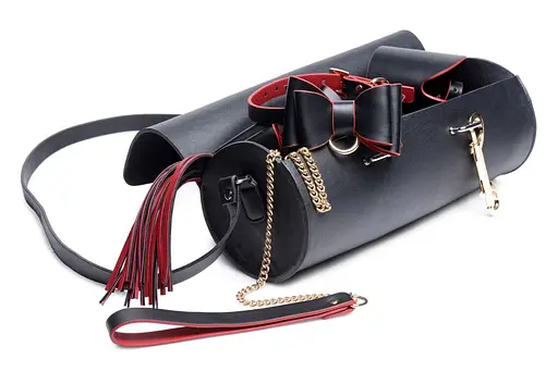 Набор для BDSM Master Series Bow - Luxury BDSM Set With Travel Bag - фото 2