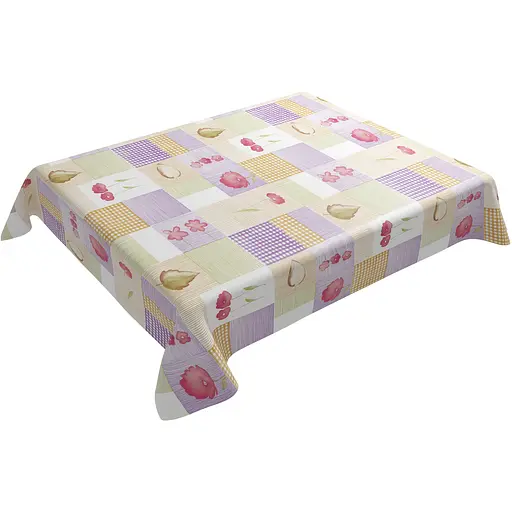 Скатертина Werk кольорова клітинка з ПВХ 120х150 см (147994)