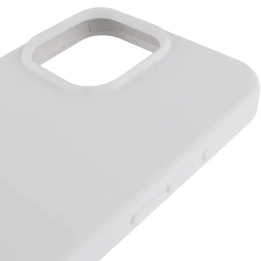 Чохол Silicone Case Full Protective (AA) для Apple iPhone 16 Pro (6.3) Білий / White - фото 4