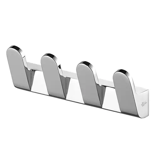 Гачки для рушників, 4 гачки FUTURA Silver (02980)