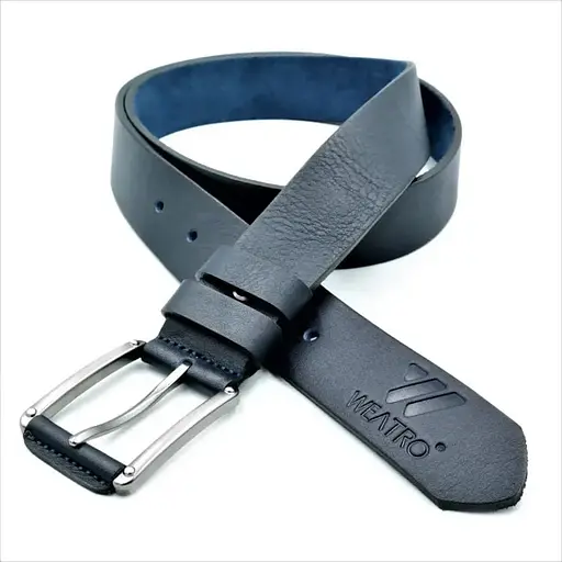 Ремень кожаный Weatro мужской 3,8х115-120 см acs0027488 - фото 1