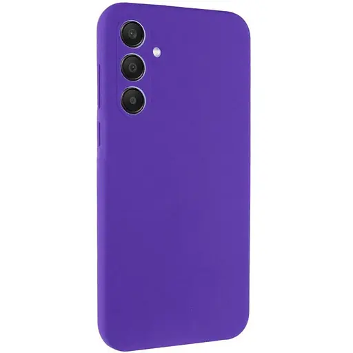 Чехол Silicone Cover Lakshmi Full Camera (AAA) для Samsung Galaxy A56 5G Фиолетовый / Amethyst