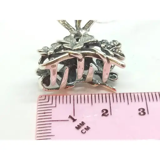 Срібна шпилька для волосся Ірій. 9305 - фото 5