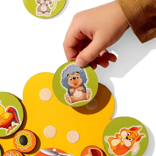 Деревянный детский сортер "Кто что ест" Ubumblebees (ПСД276) PSD276 на липучках - фото 5