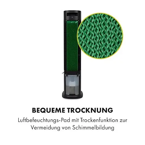 Охолоджувач повітря Klarstein Skytower Grand Smart 480 м3/год (10035817) - фото 6