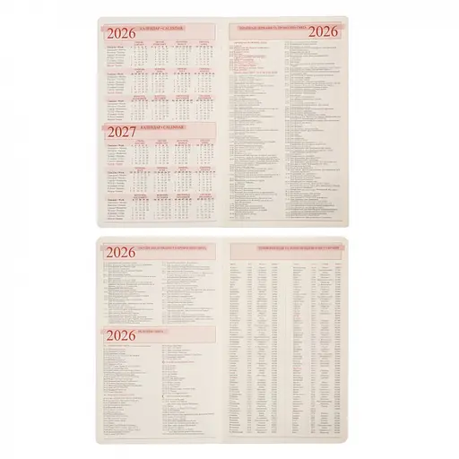 Записник деловой Leo Planner Alpha датированный 12 х 20 см 352 страницы (252629) - фото 11