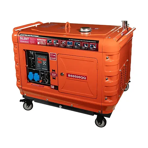 Генератор дизельний однофазний 5.5 кВт Bison BS9500QQ (41-00411)