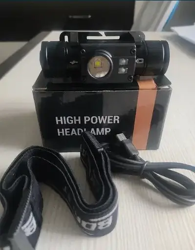 Налобный фонарь Boruit HP500 IPX6 Type-C 1000Lm - фото 6