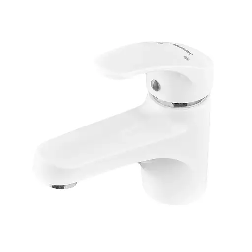 Змішувач для умивальника Plamix Fidel-001 SET white PM0659 Білий - фото 1