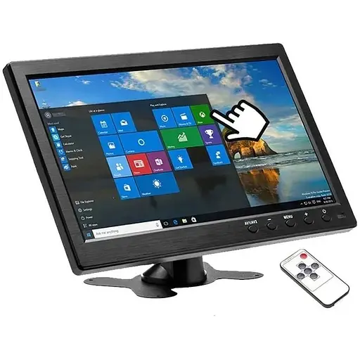 Автомобильный монитор Podofo K101 для камеры заднего вида 10 дюймов 1024х600 AV, HDMI, VGA - фото 2