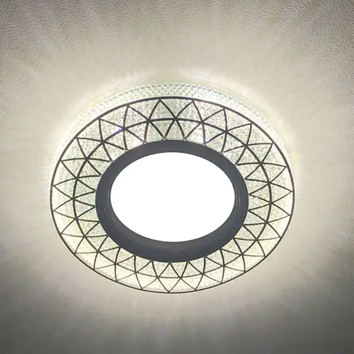 Вбудований світильник Feron CD832 під лампу з підсвіткою прозорий - фото 3