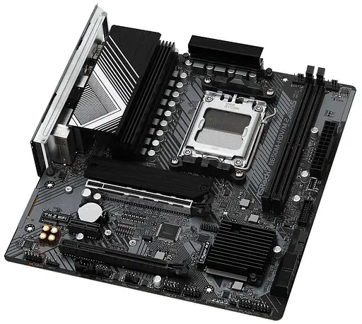 Материнская плата AsRock B650M-HDV/M.2 (B650M-HDV/M.2) (Socket AM5, AMD B650, Micro-ATX) - фото 3