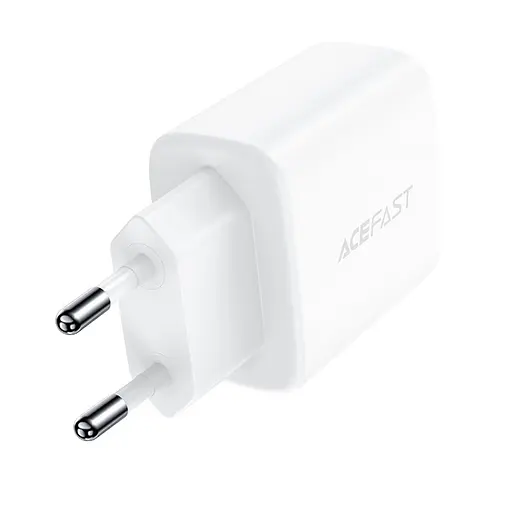 Зарядний пристрій Acefast A25 USB/ Type-C QC PD 20W білий - фото 6