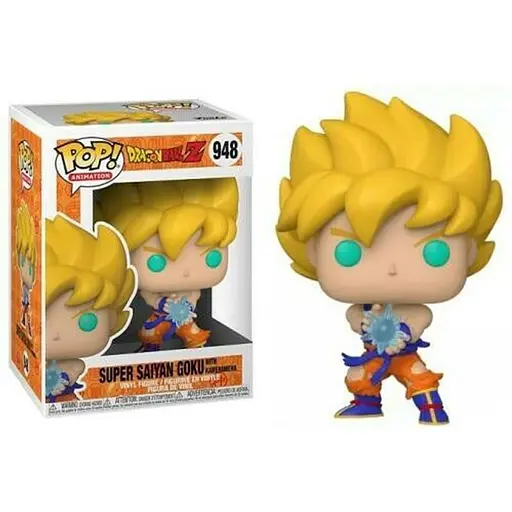 Фигурка Funko Pop Фанко Поп Жемчужины Дракона Супер Саян Гоку Dragon Ball Z Super Saiyan Goku 10 см DBZ SSG 948