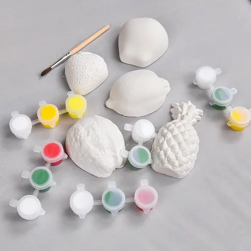 Набір для творчості Strateg Гіпсові розмальовки Розфарбуй фрукти (30989) - фото 2