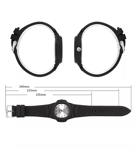 Наручний годинник чоловічий Skmei 1717 Silver, 1717SI (18407) - фото 9