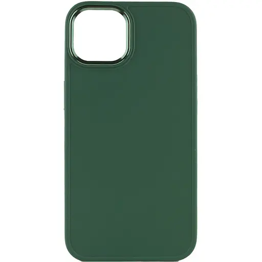 Чохол Epik TPU Bonbon Metal Style для Apple iPhone 14 Plus 6.7 Зелений/Pine green - фото 2