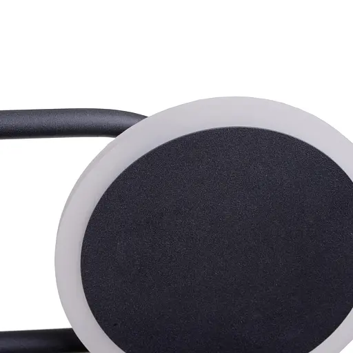 Люстра стельова Brille світлодіодна 76W WW BK (BL-759C/8) - фото 13