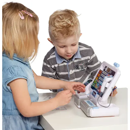 Игрушечный кассовый электронный аппарат с планшетом Klein MM (9324) - фото 14