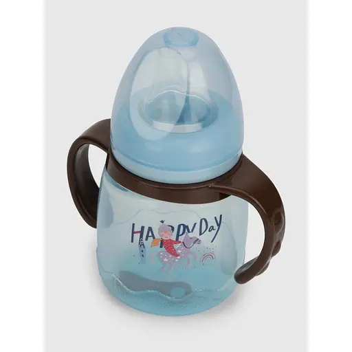 Поїльник з силіконовим носиком MGZ-0314(Blue) 180 мл - фото 4